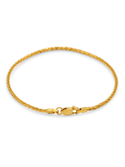 22ct Gold Spiga Bracelet