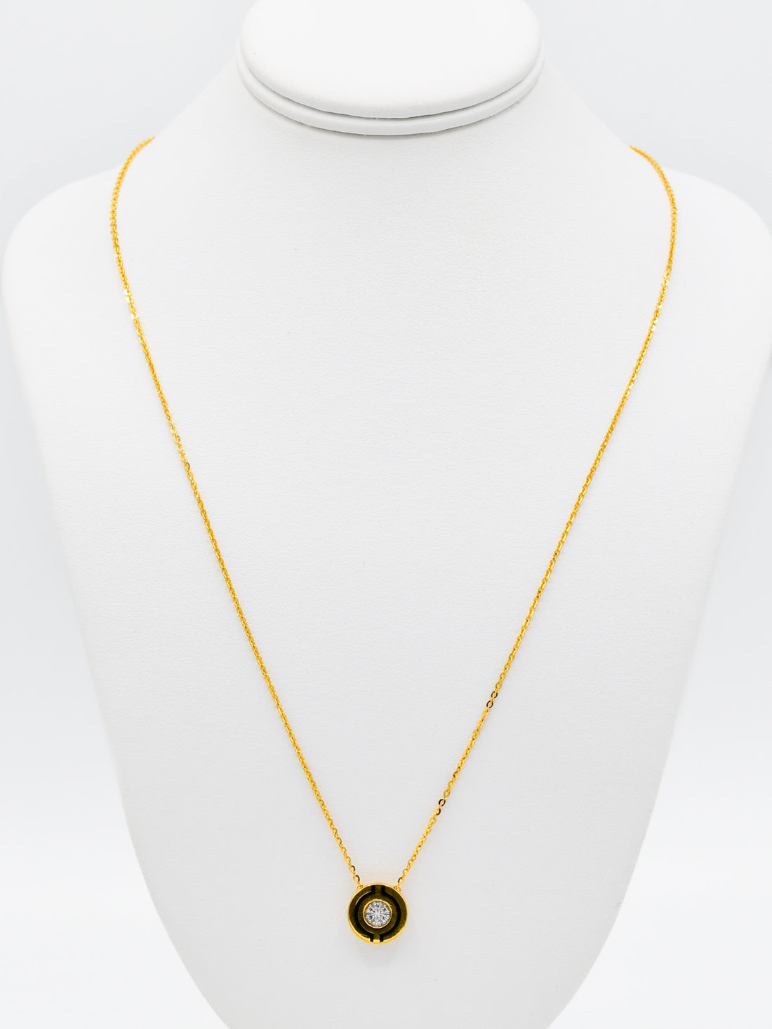22ct Gold CZ Fancy Chain - Roop Darshan