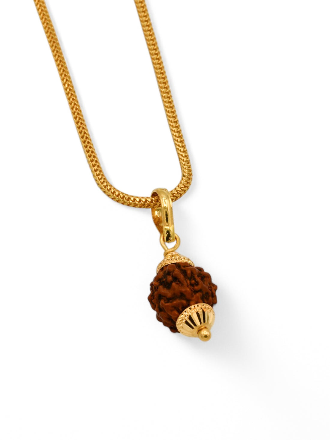 22ct Gold Rudraksh Pendant