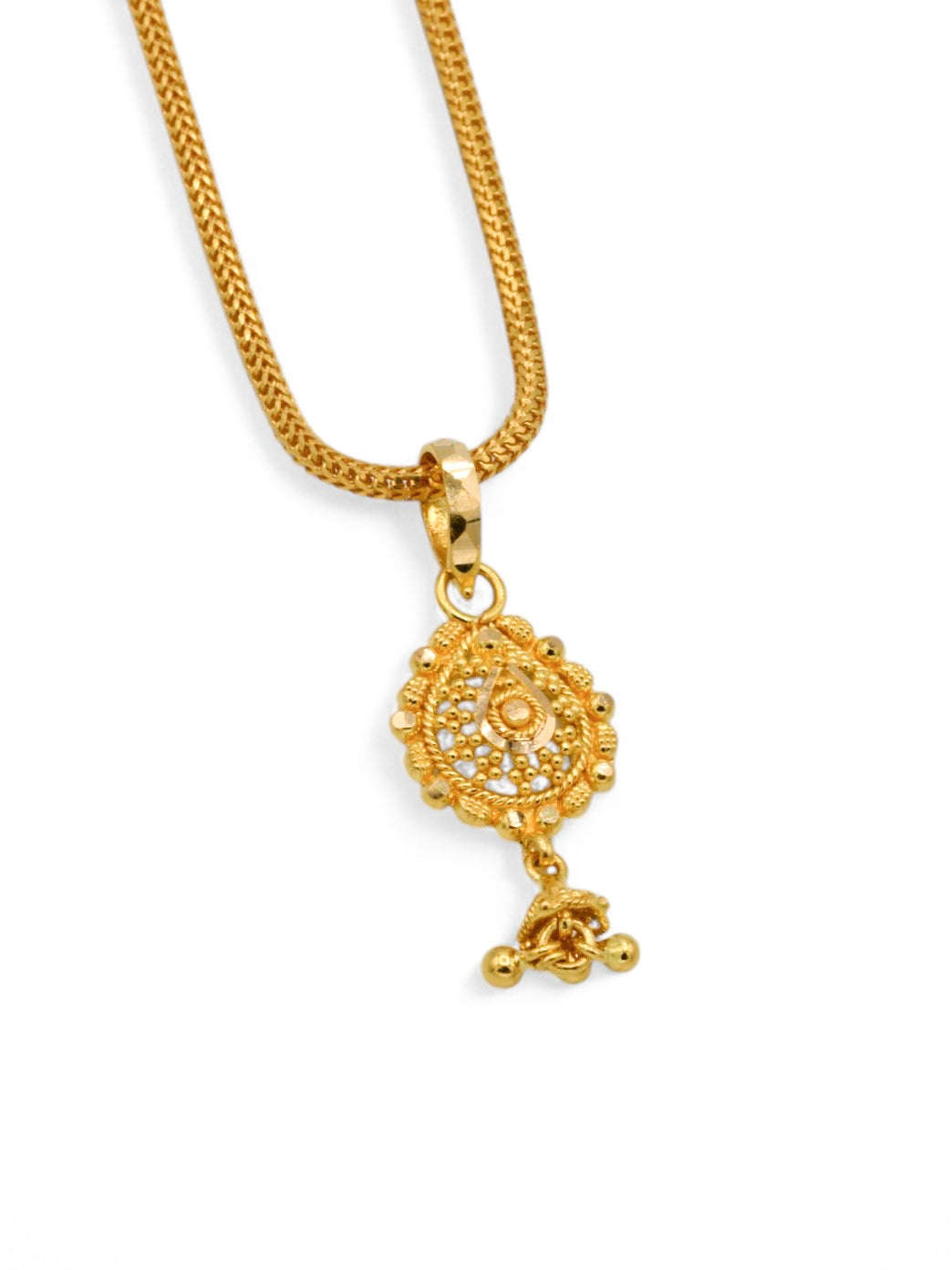 22ct Gold Filigree Pendant