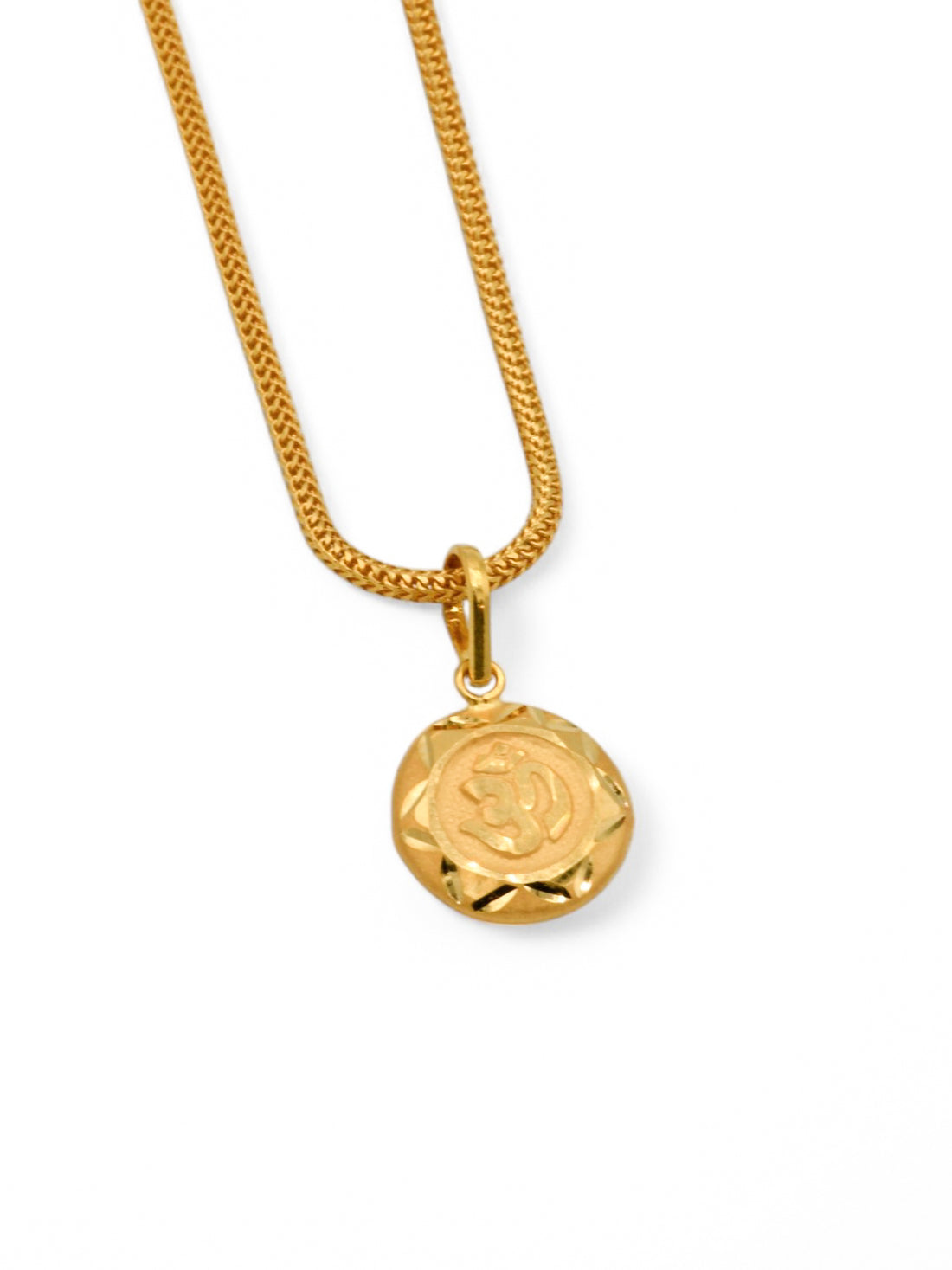 22ct Gold Om Pendant