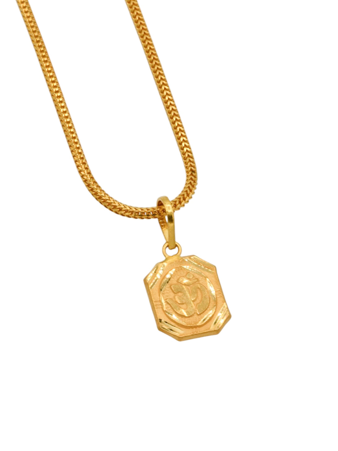 22ct Gold Om Pendant