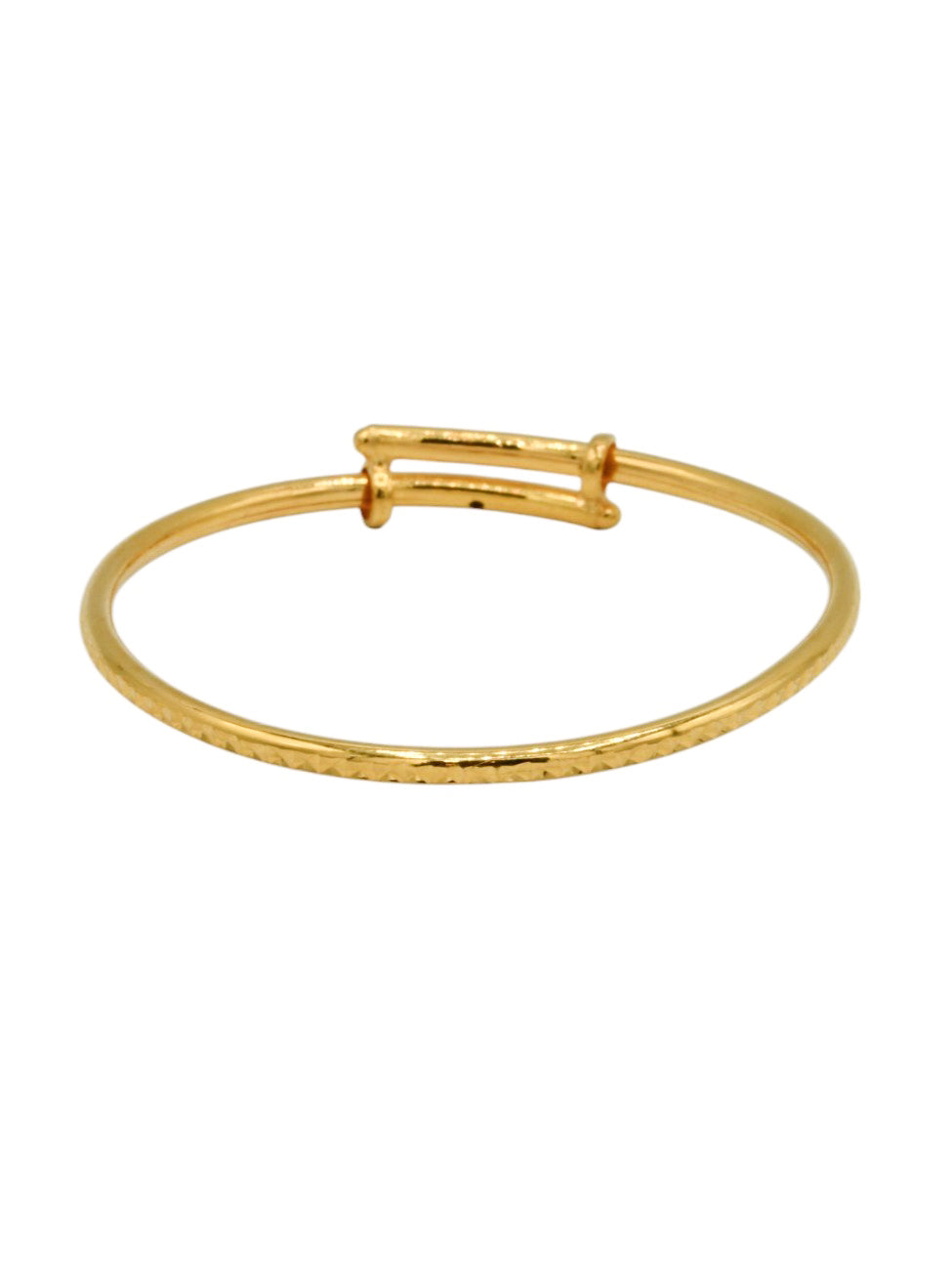 22ct Gold Adjustable Pair Baby Bangle