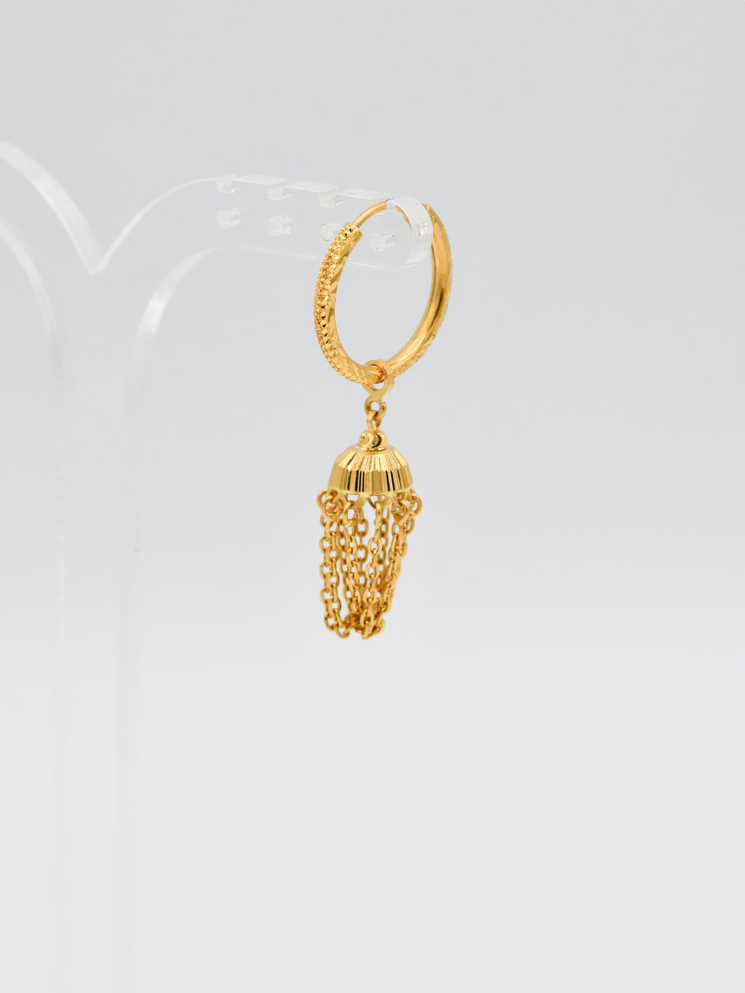 22ct Gold Jhumki Bali - Roop Darshan
