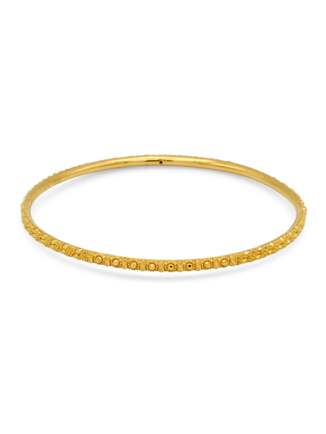 22ct Gold Pair Bangle