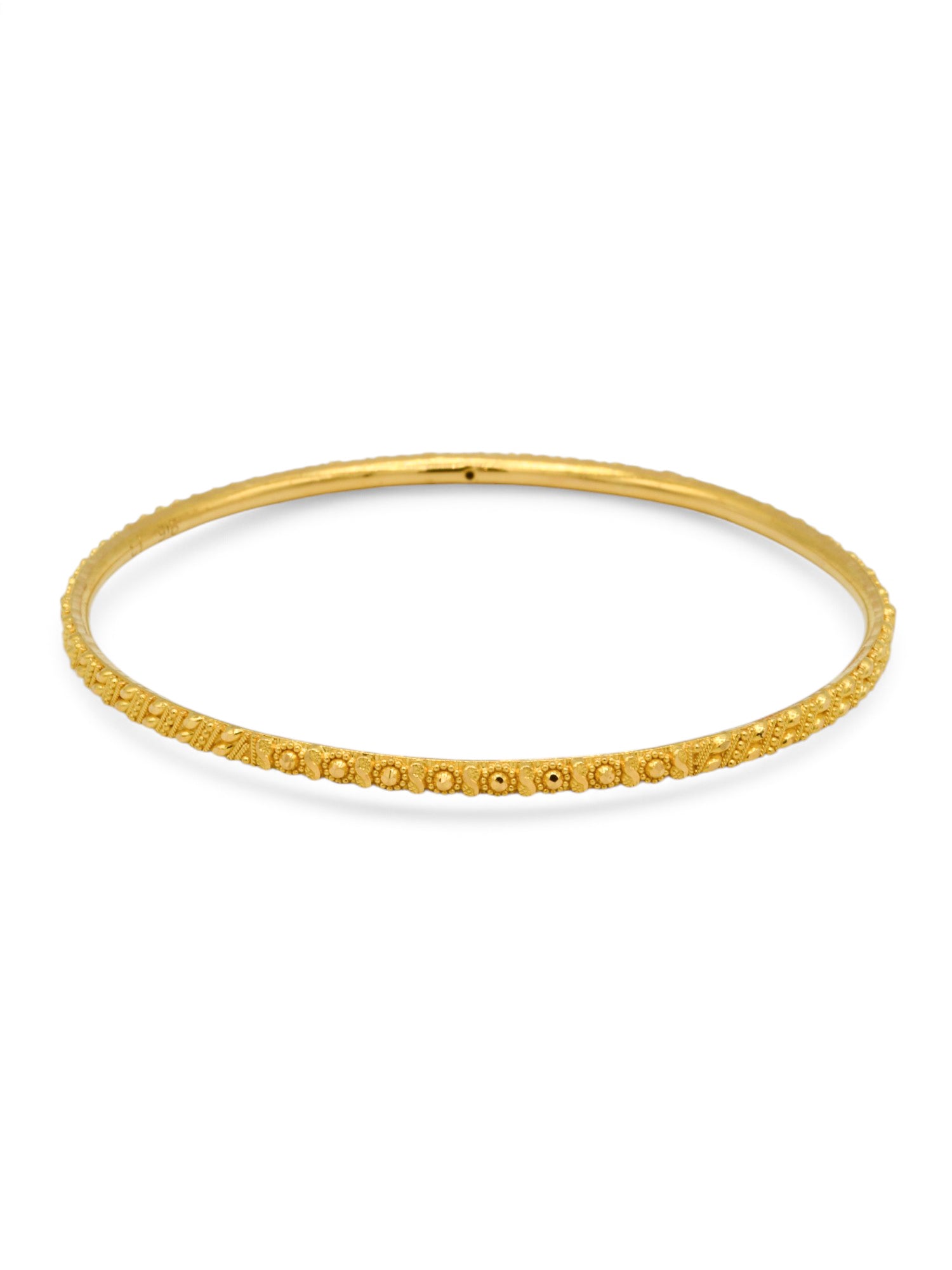 22ct Gold Pair Bangle