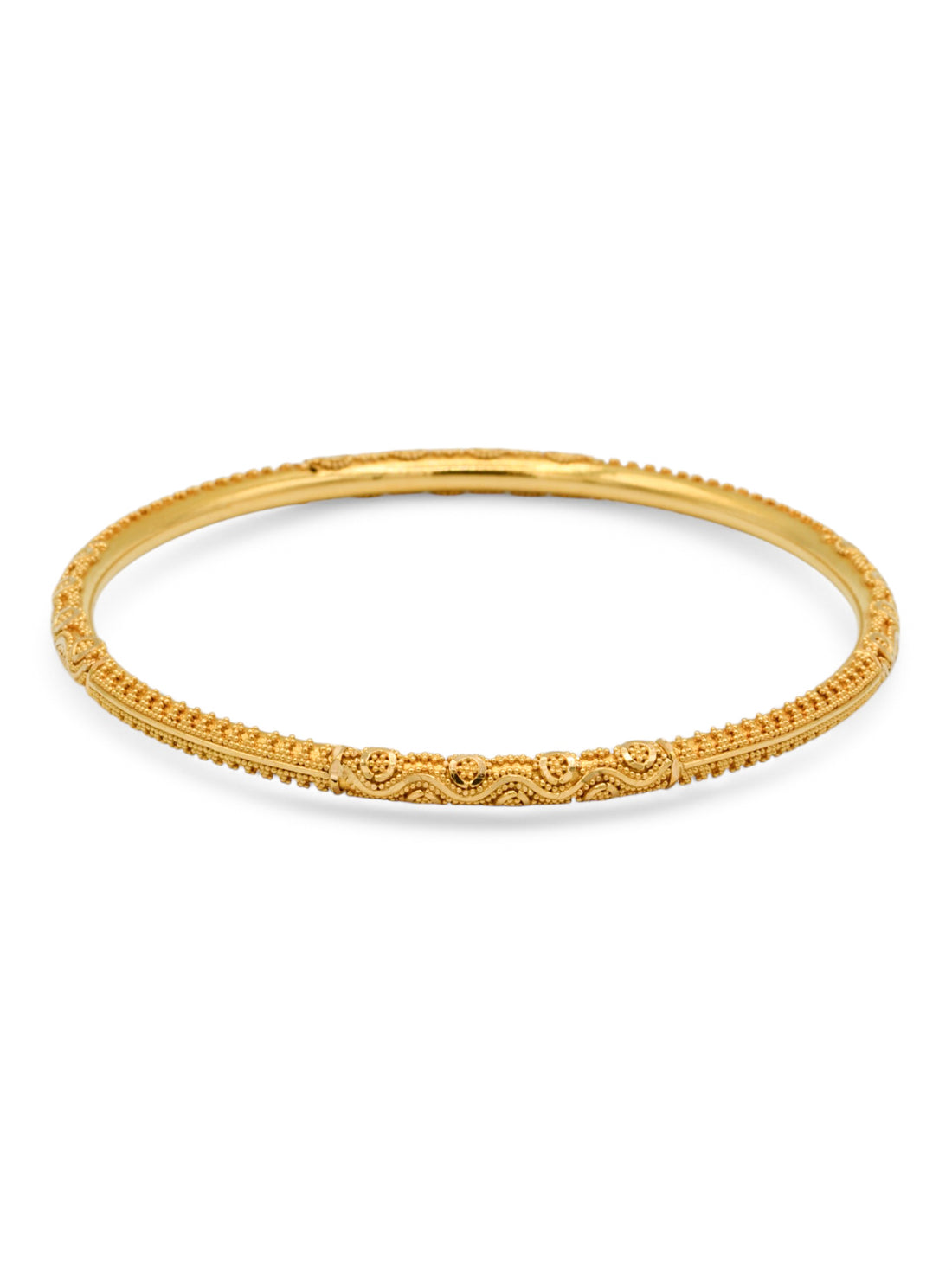 22ct Gold Pair Bangle