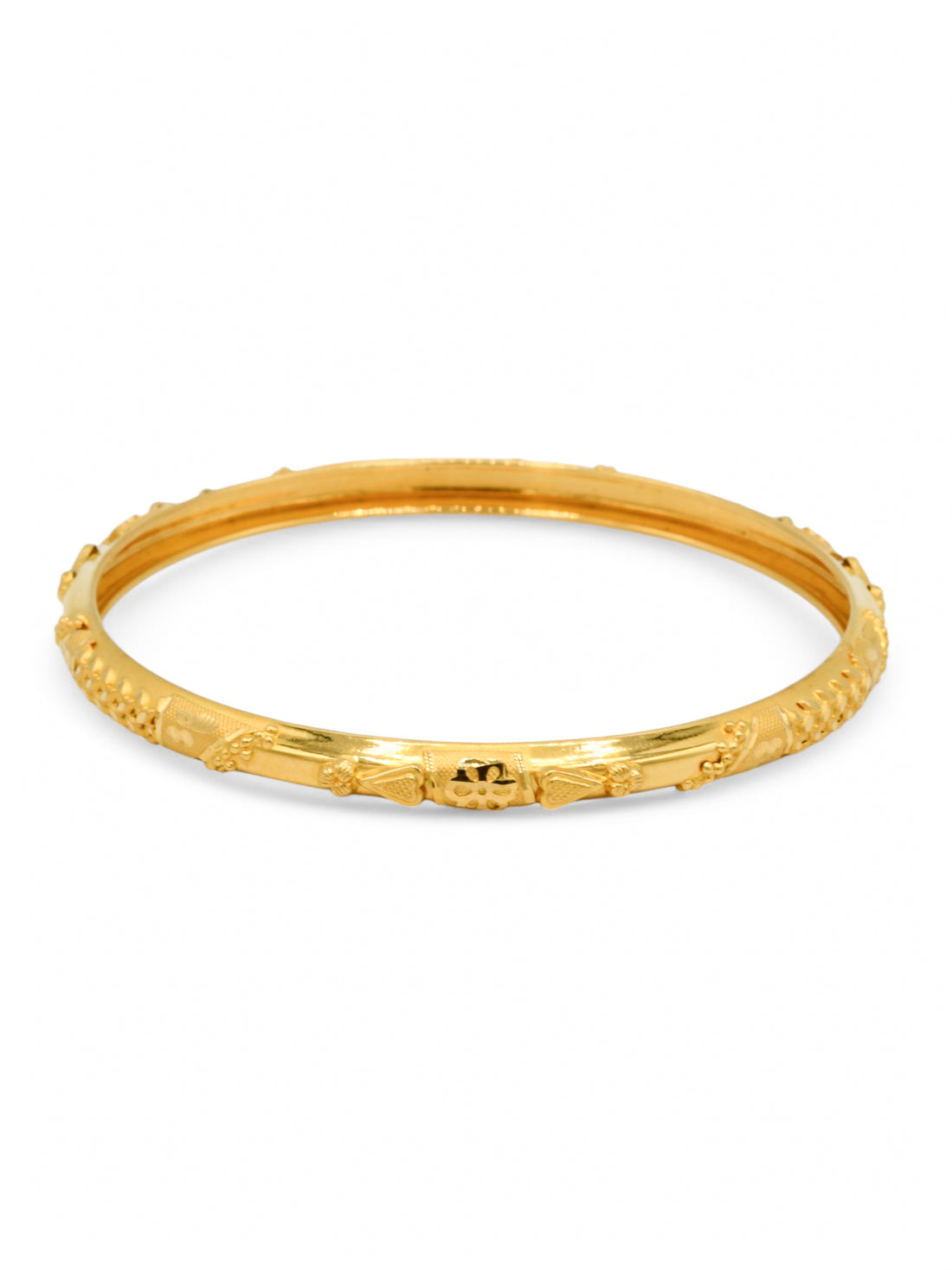 22ct Gold Pair Bangle