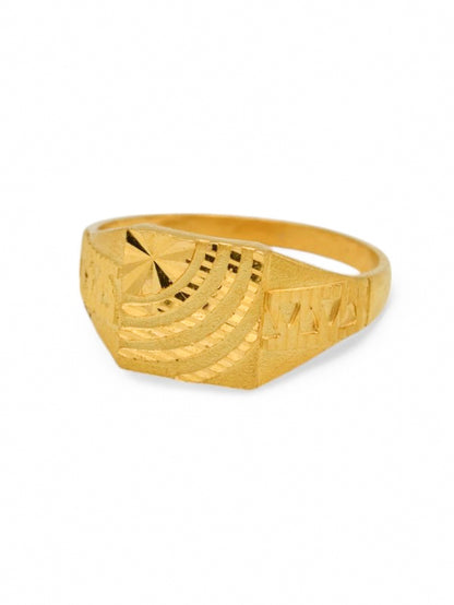 22ct Gold Mens Ring