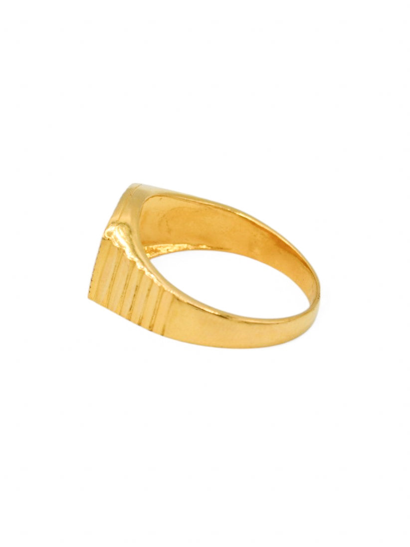 22ct Gold Khanda Mens Ring