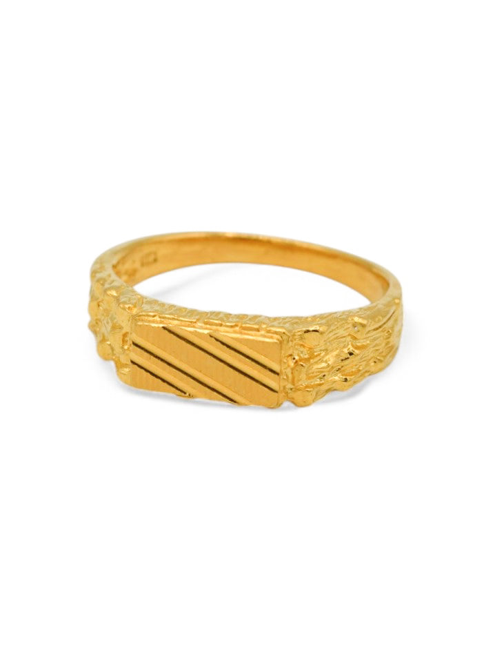 22ct Gold Mens Ring