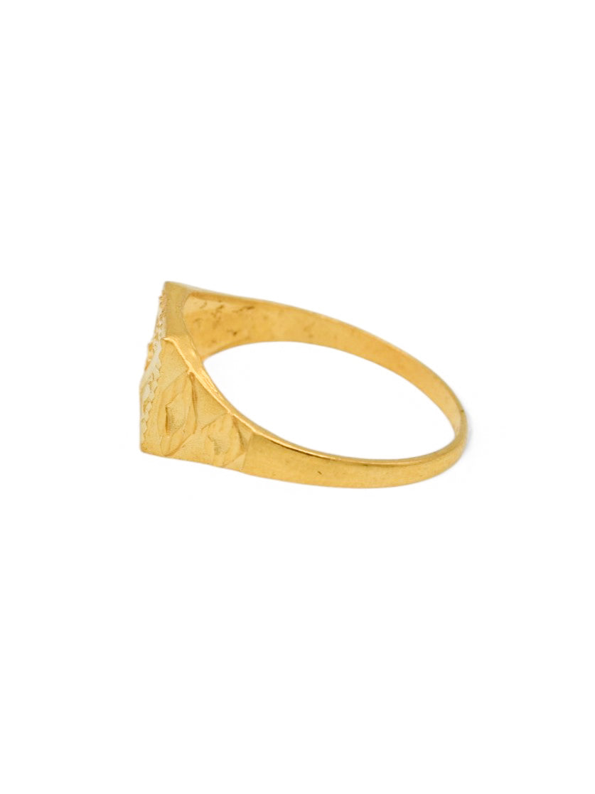 22ct Gold Mens Ring