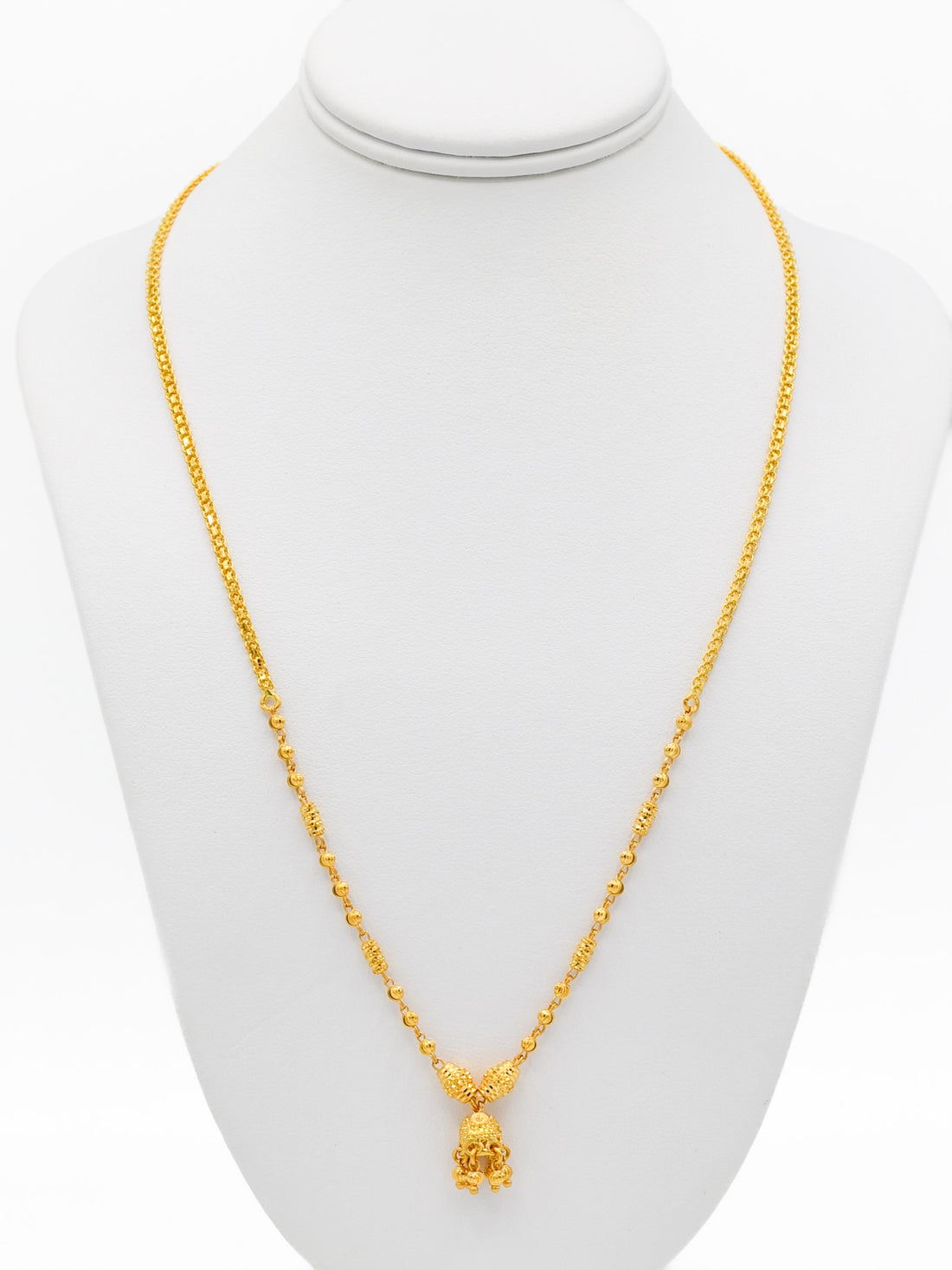 22ct Gold Ball Fancy Chain