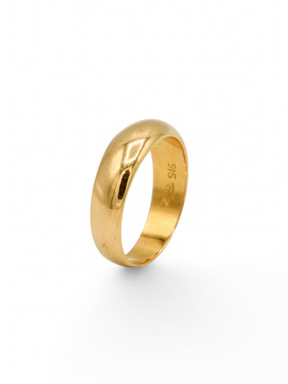 22ct Gold Band Ring