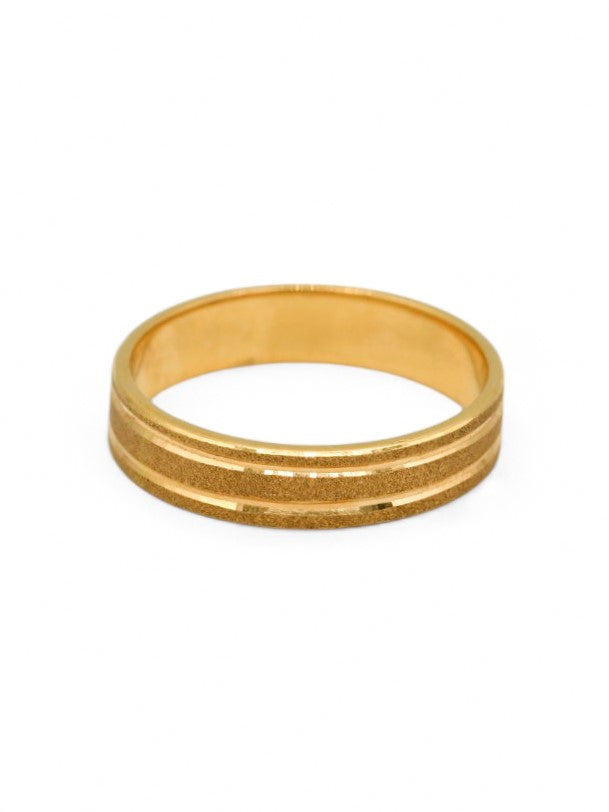 22ct Gold Band Ring