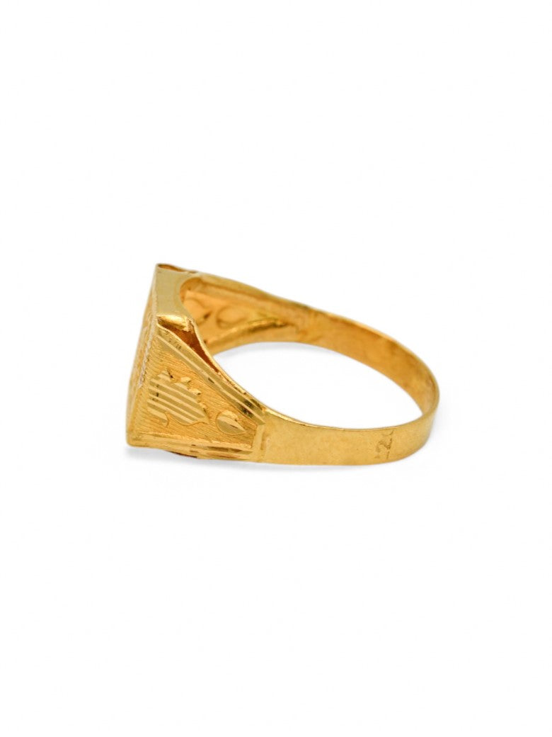 22ct Gold Mens Ring