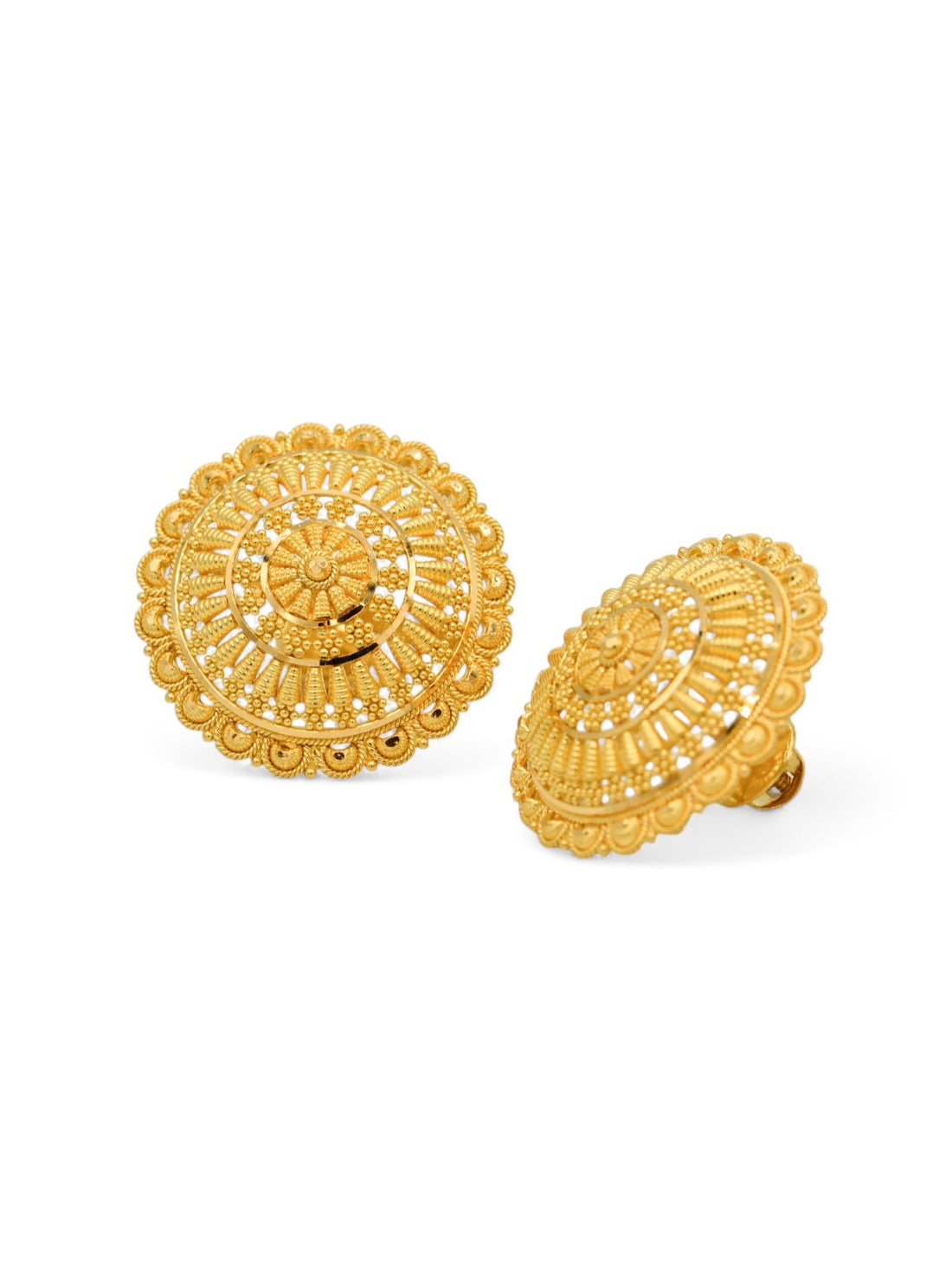 22ct Gold Stud Earrings