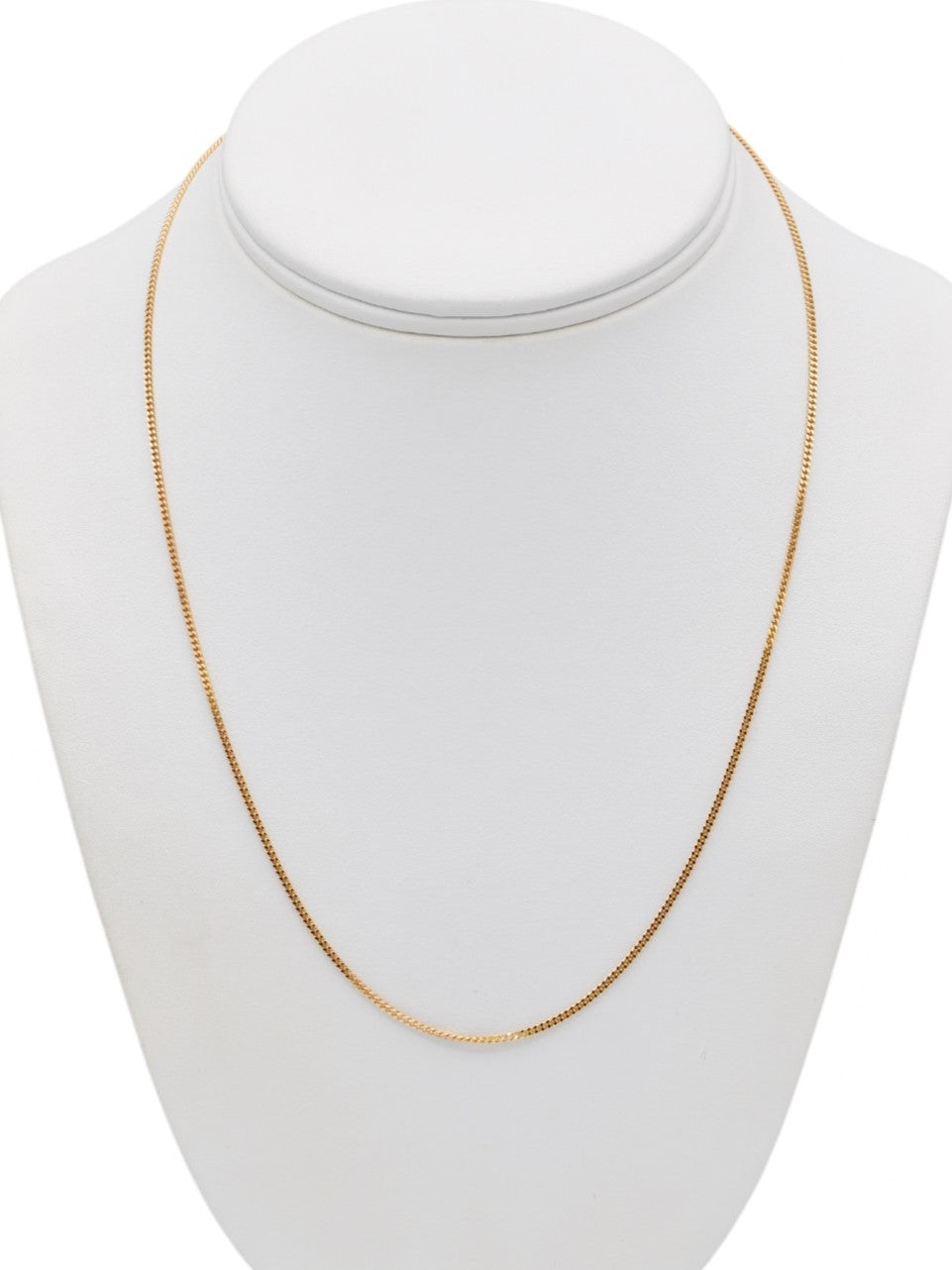 9ct Gold 2 Sided Curb Chain