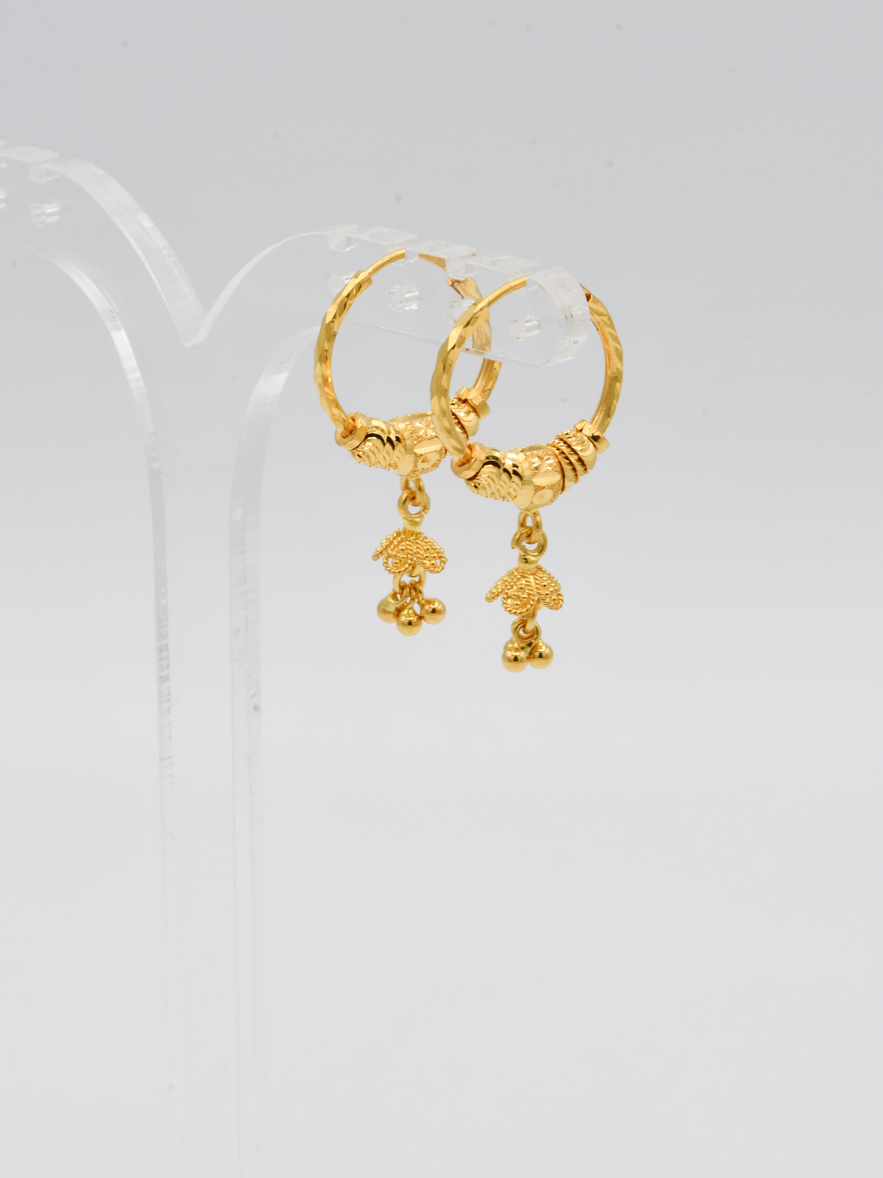 22ct Gold Ball Bali