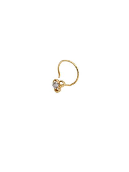 18ct Gold 0.03ct Diamond Nose Pin