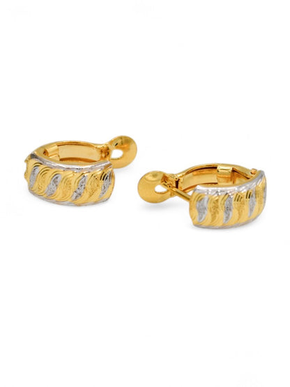 22ct Gold Two Tone Spring Bali
