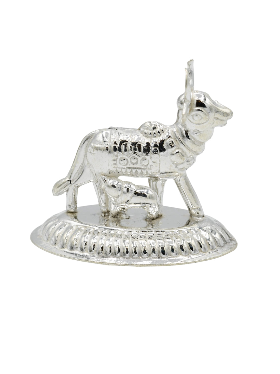 Silver Cow with Calf