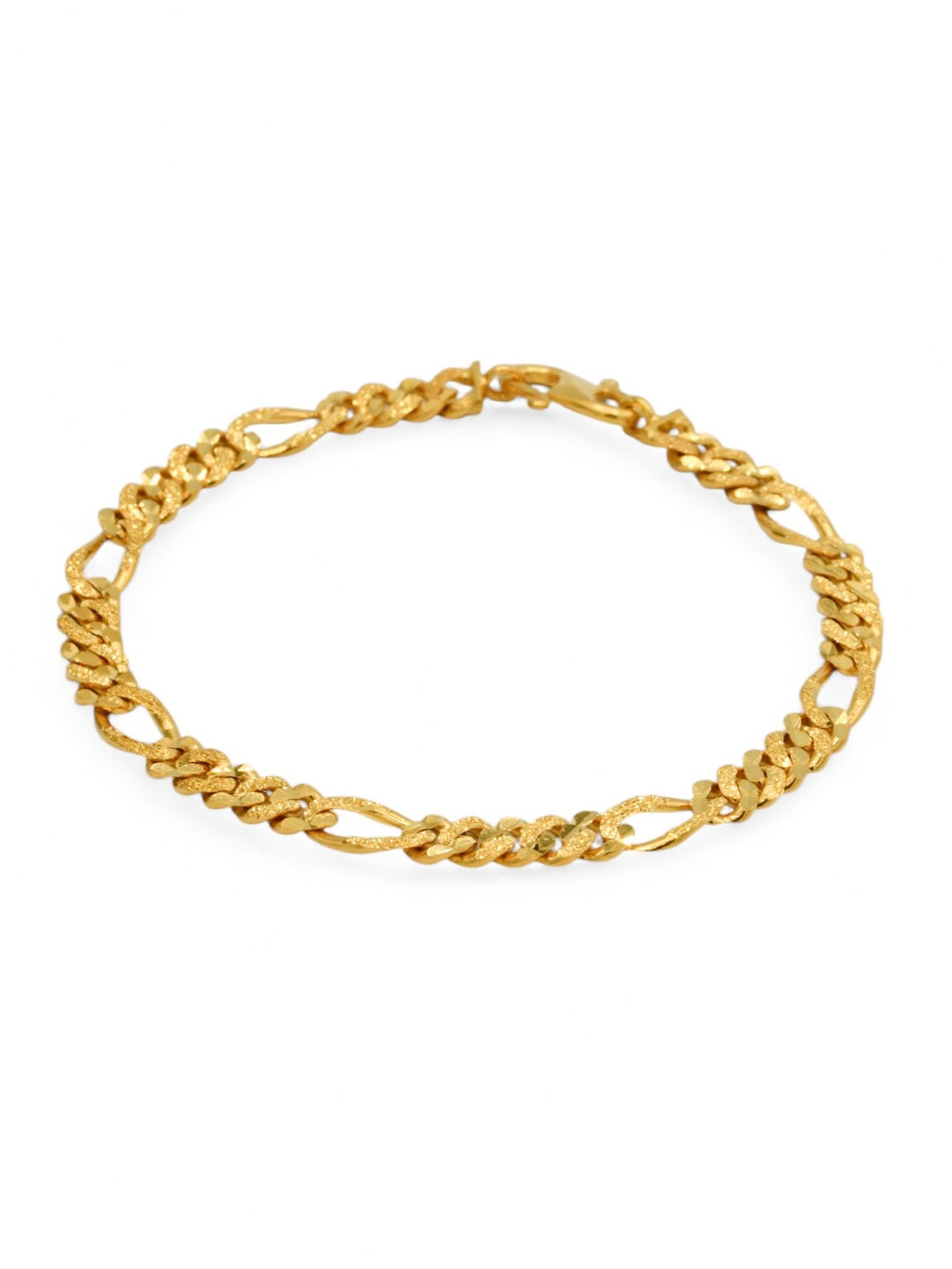 22ct Gold Figaro Bracelet