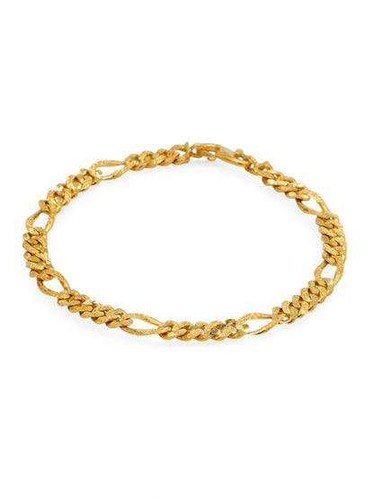 22ct Gold Figaro Bracelet