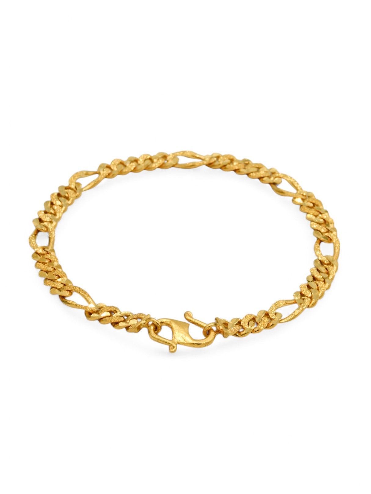 22ct Gold Figaro Bracelet