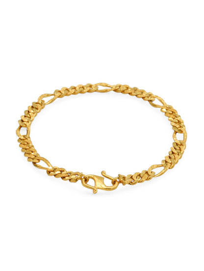 22ct Gold Figaro Bracelet