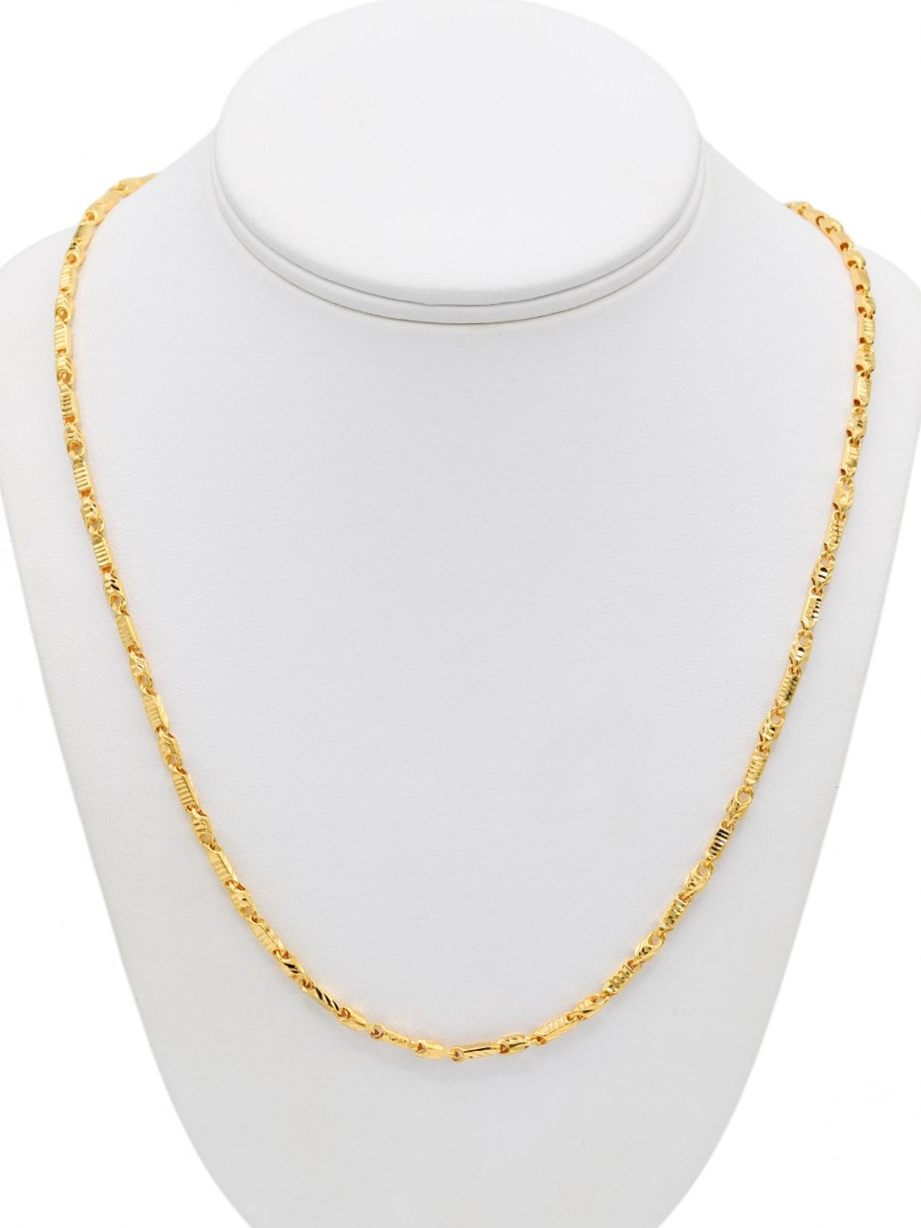 22ct Gold Hollow Chain