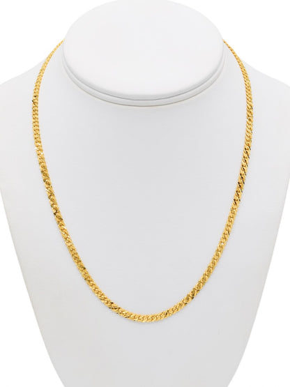 22ct Gold Curb Chain