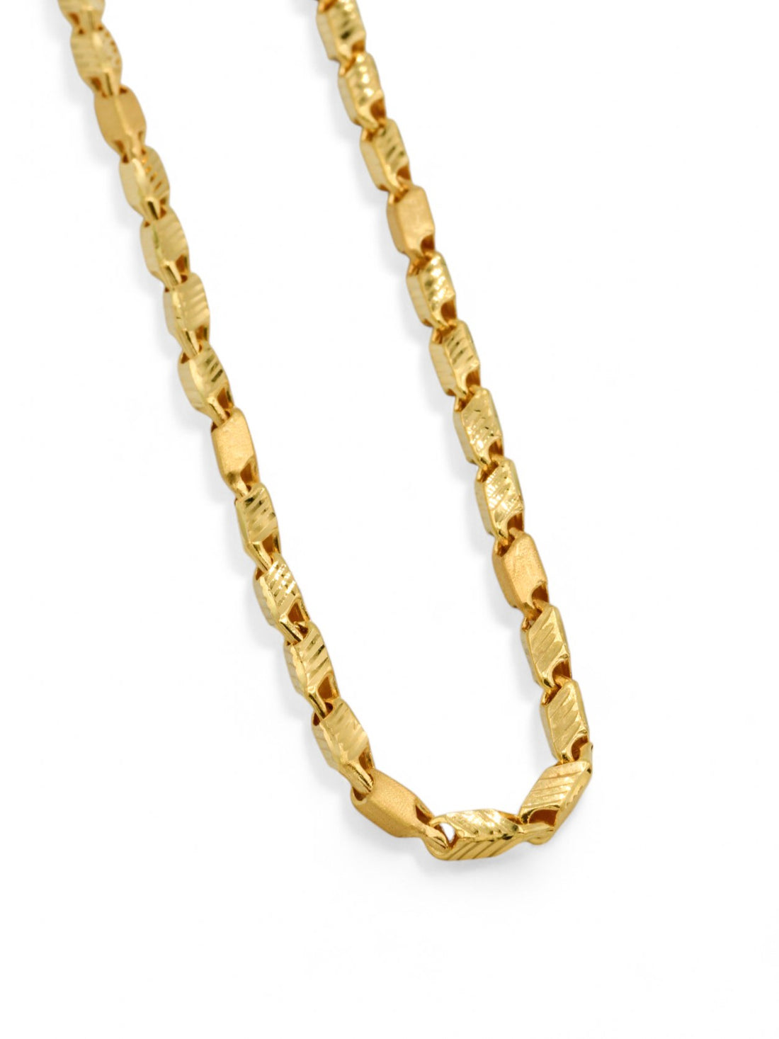 22ct Gold Hollow Chain