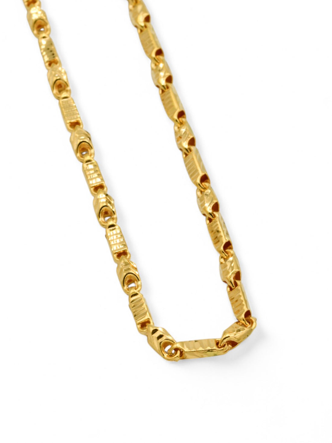 22ct Gold Hollow Chain