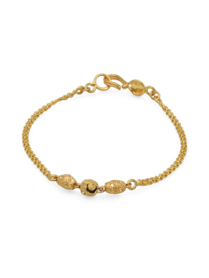 22ct Gold Ball Baby Bracelet - Roop Darshan