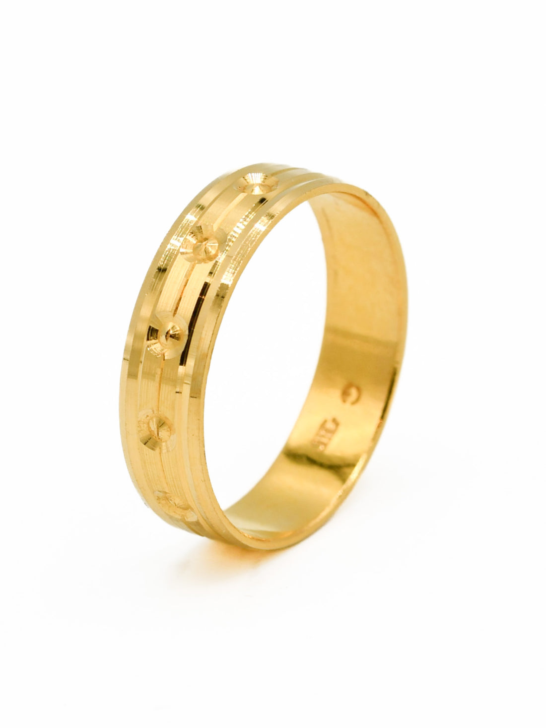 22ct Gold Band Ring - Roop Darshan