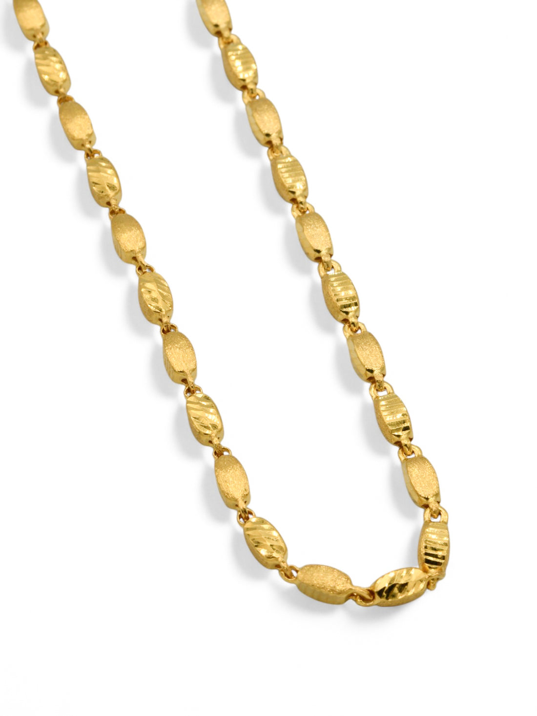 22ct Gold Hollow Fancy Chain