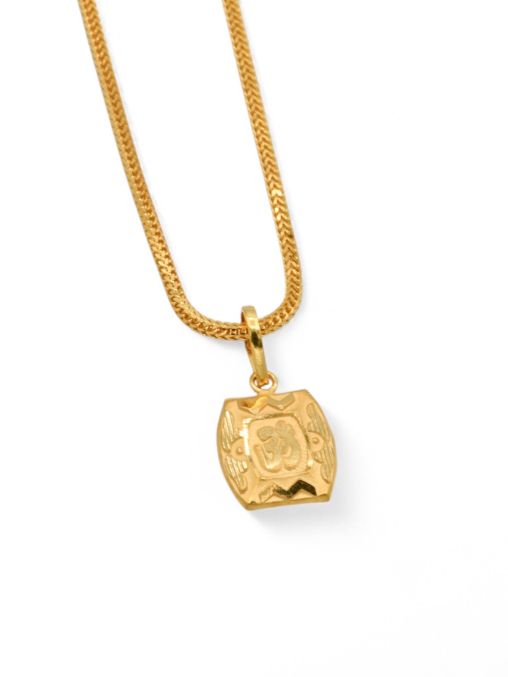 22ct Gold Om Pendant