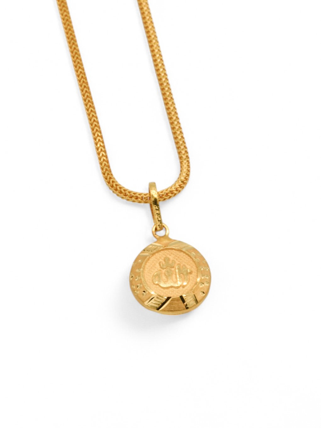 22ct Gold Allah Pendant