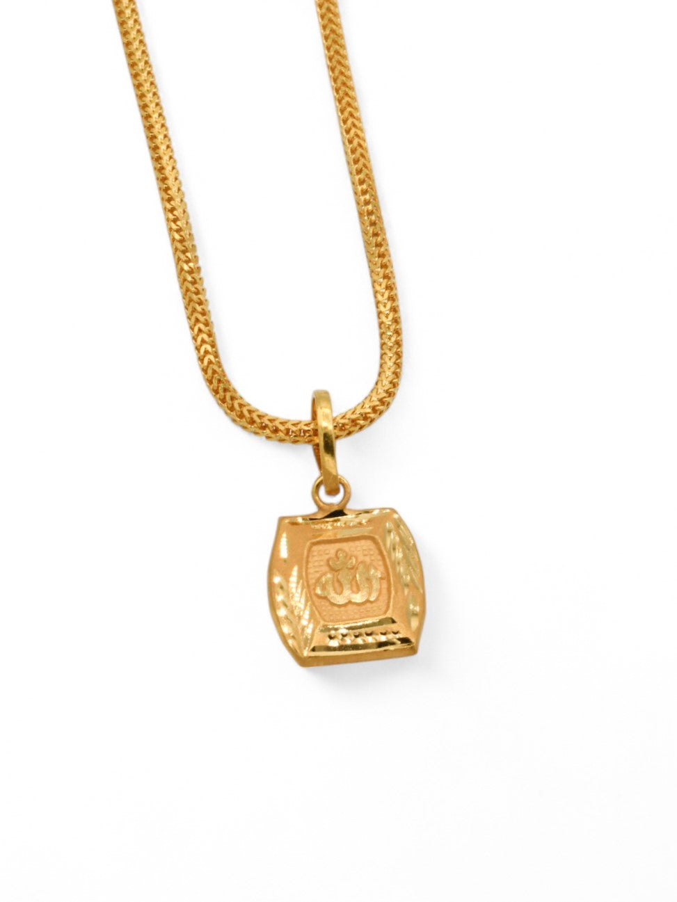22ct Gold Allah Pendant