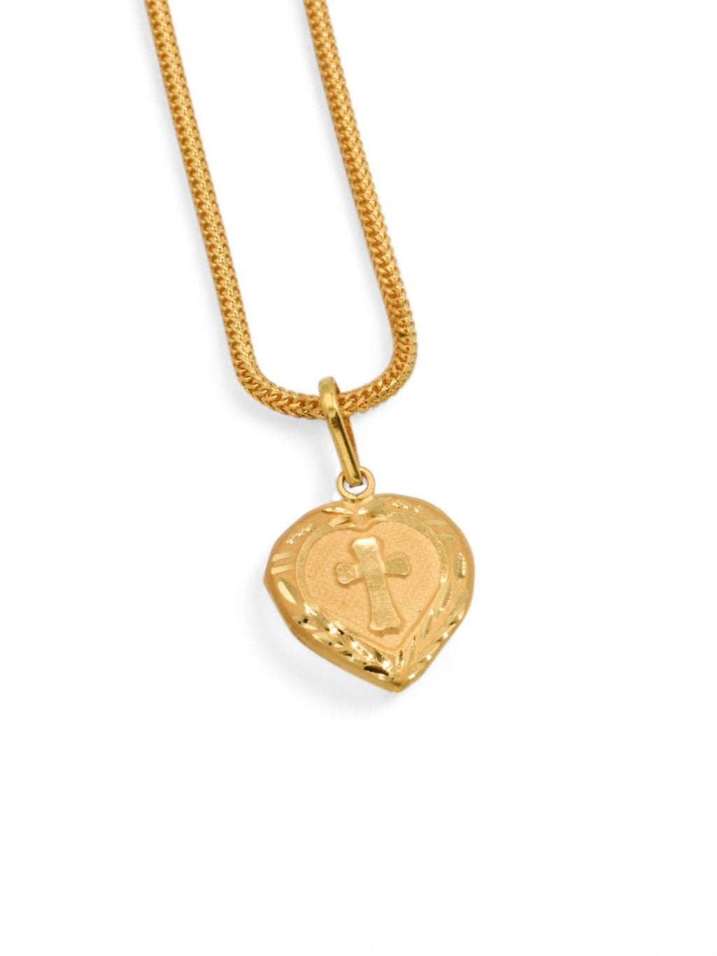 22ct Gold Cross Pendant