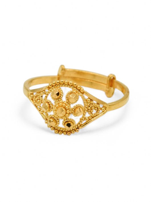 22ct Gold Adjustable Ring