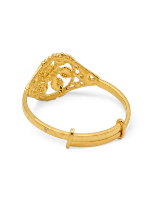 22ct Gold Adjustable Ring