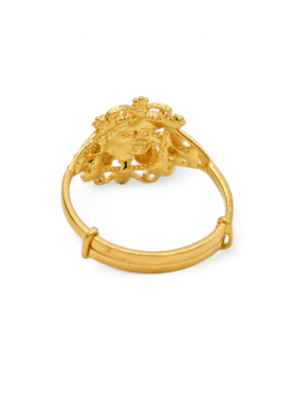 22ct Gold Adjustable Ladies Ring