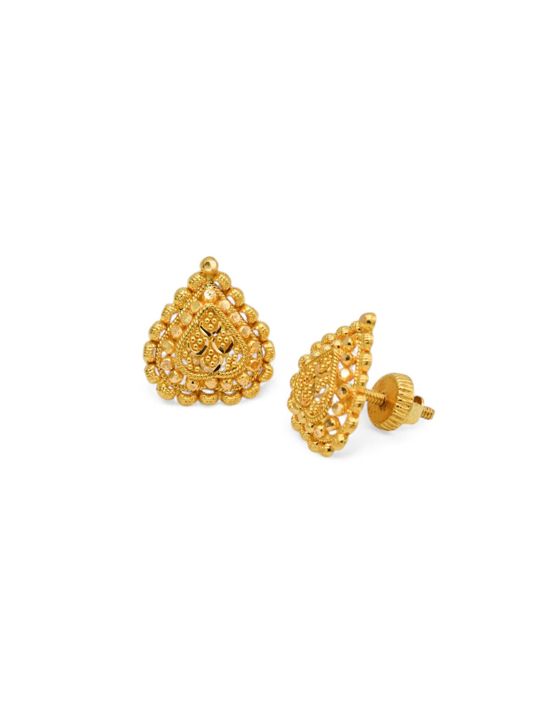 22ct Gold Stud Earrings