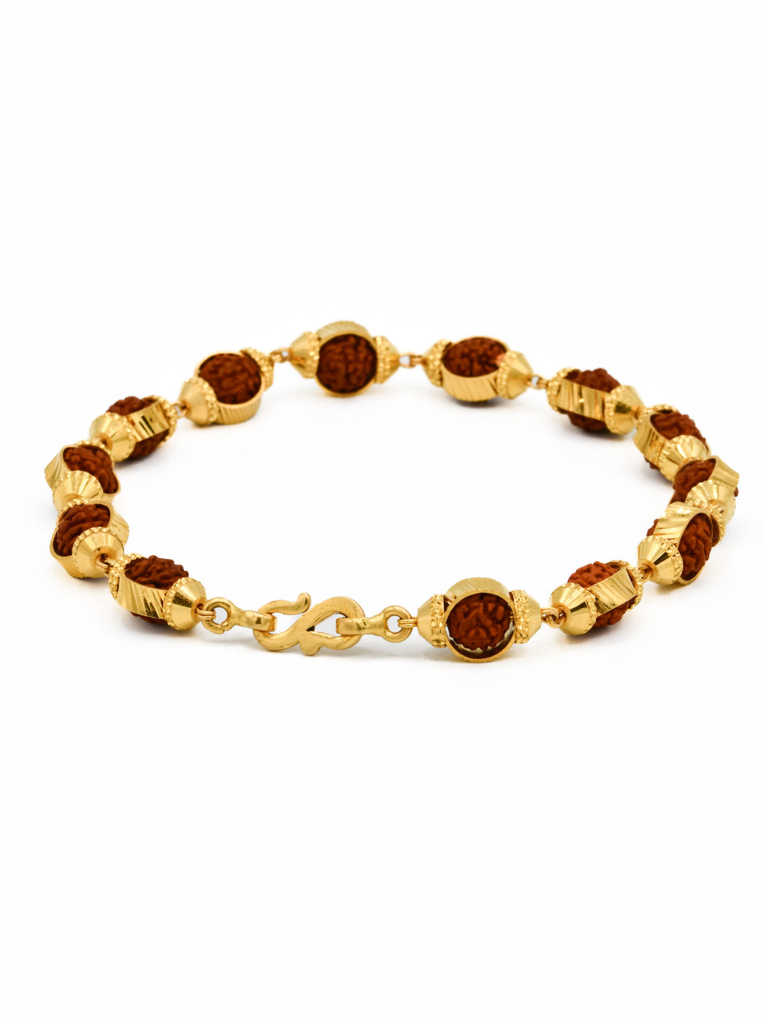 22ct Gold Rudraksh Bracelet - Roop Darshan