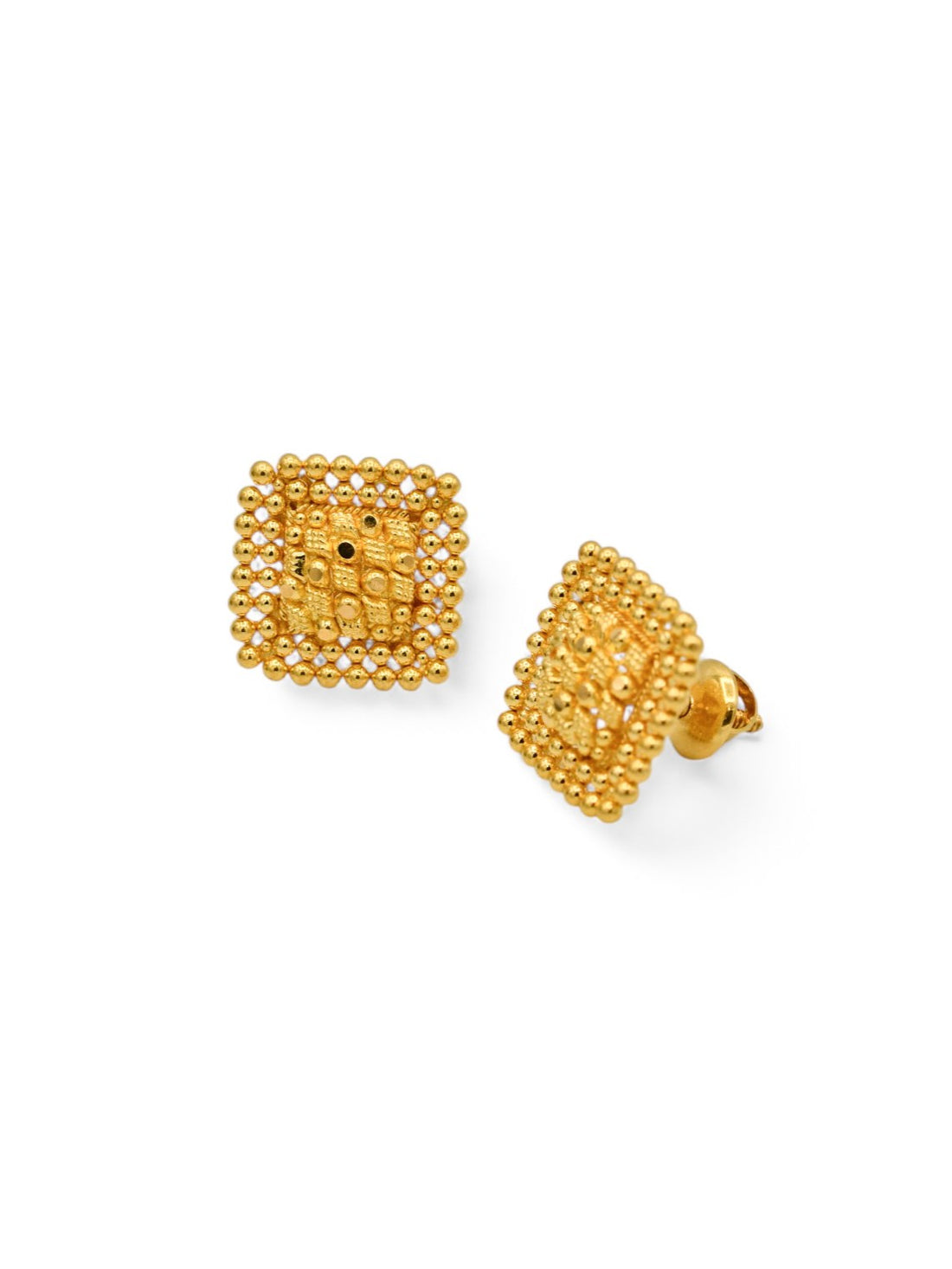 22ct Gold Stud Earrings