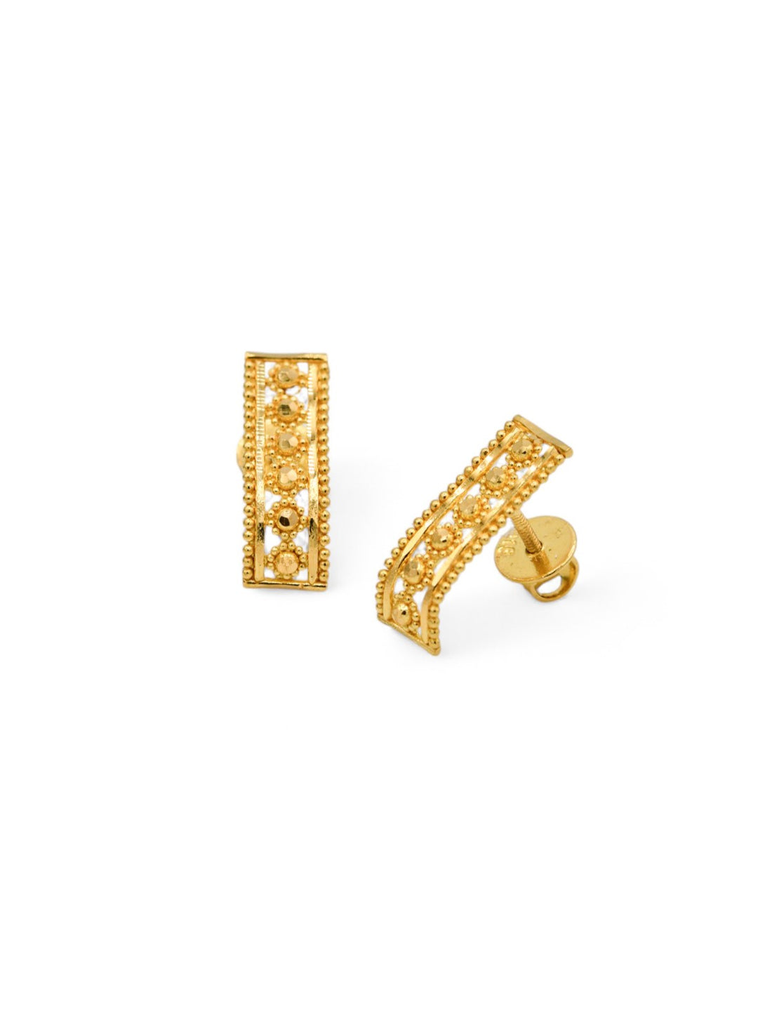 22ct Gold Stud Earrings