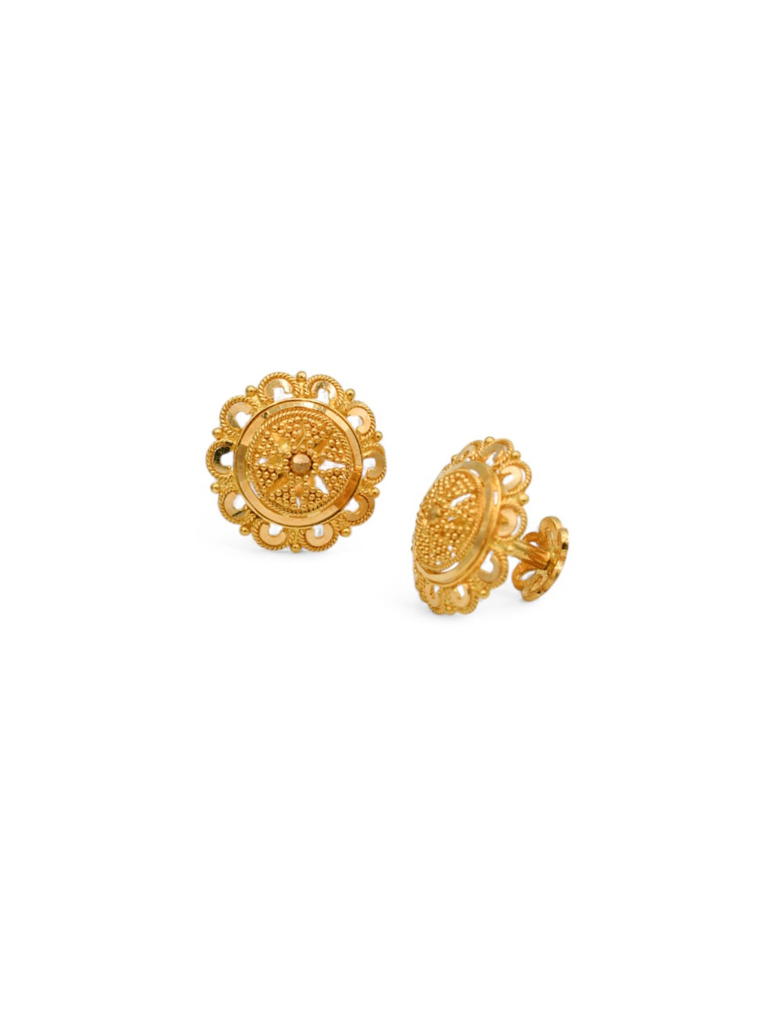 22ct Gold Stud Earrings