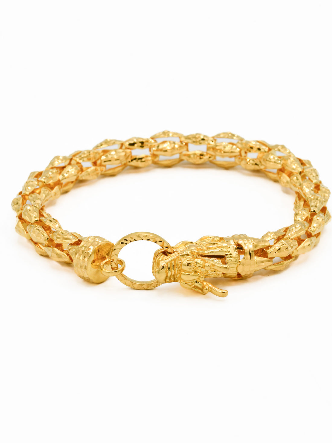 22ct Gold Mens Bracelet - Roop Darshan